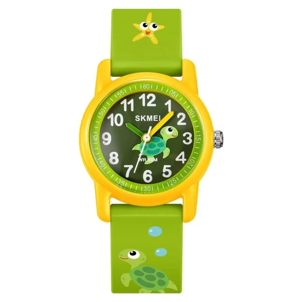 Дитячий годинник Skmei 2157GNYL Green-Yellow фото 1