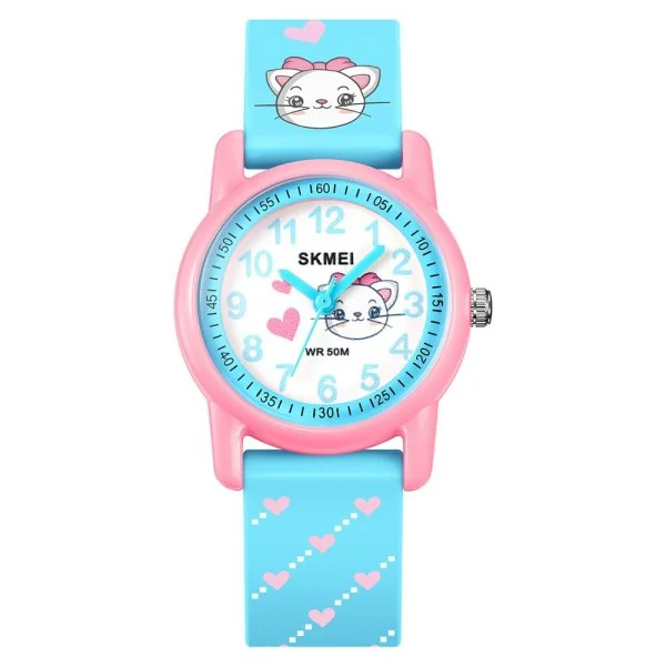 Дитячий годинник Skmei 2157LBUPK Light Blue-Pink фото 1