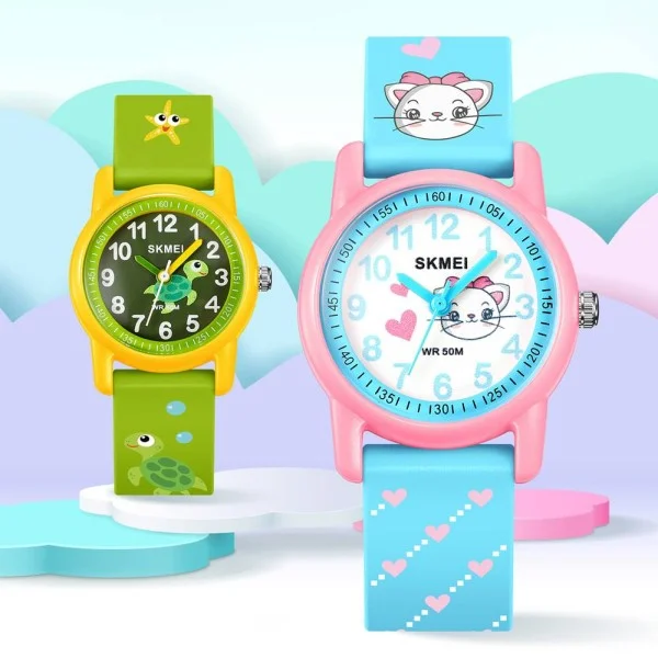 Дитячий годинник Skmei 2157LBUPK Light Blue-Pink фото 5