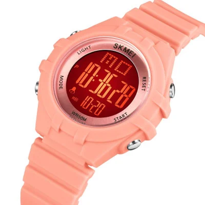 Дитячий годинник Skmei 1716LPK Light Pink