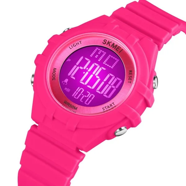 Дитячий годинник Skmei 1716PK Pink фото 4
