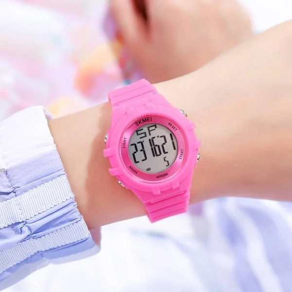 Дитячий годинник Skmei 1716PK Pink фото 5