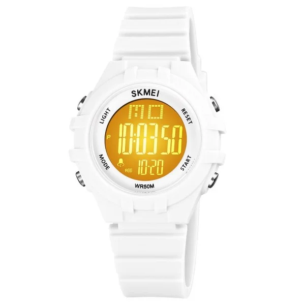 Дитячий годинник Skmei 1716WT White фото 3