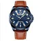 Curren 8379 Blue-Brown
