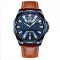 Curren 8379 Blue-Brown