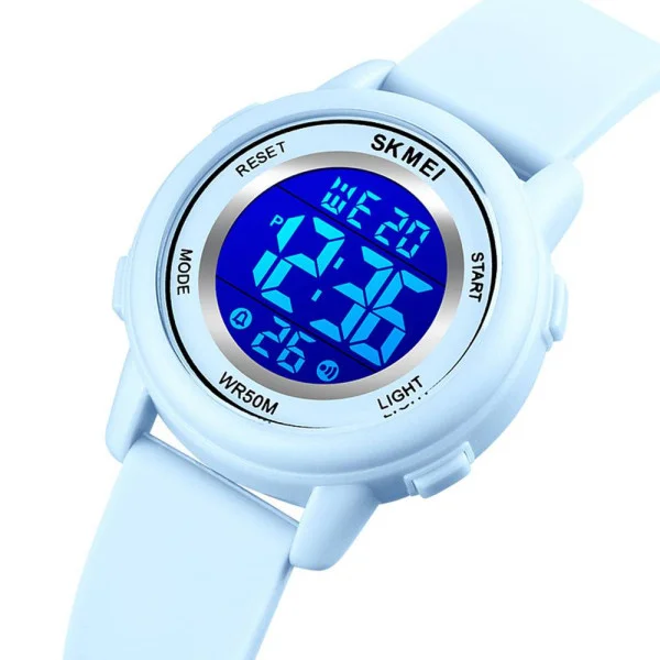 Дитячий годинник Skmei 1721LBU Light-Blue фото 5