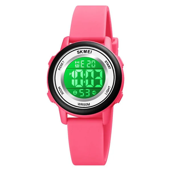 Дитячий годинник Skmei 1721PW Pink-Black фото 3