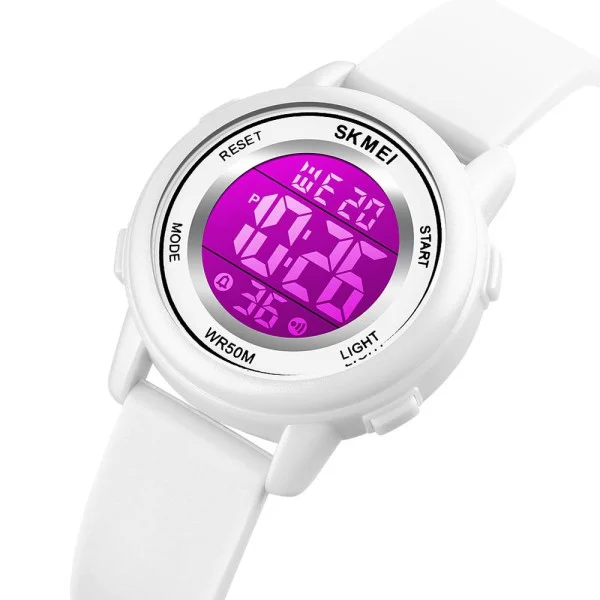 Детские часы Skmei 1721WT White фото 5