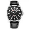 Чоловічий годинник Curren 8379 Silver-Black фото 2