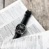 Чоловічий годинник Curren 8379 Silver-Black фото 4