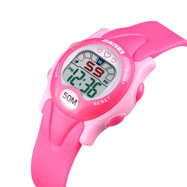 Дитячий годинник Skmei 1478PK Pink фото 4