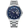 Мужские часы Curren 8375 Silver-Blue фото 2