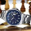 Мужские часы Curren 8375 Silver-Blue фото 3