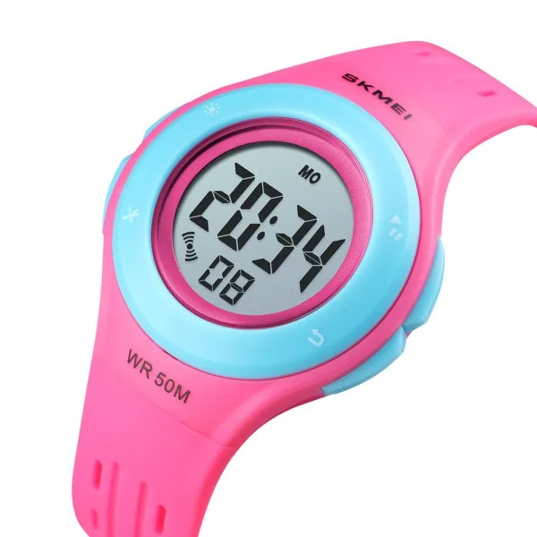 Дитячий годинник Skmei 1455PKBU Pink-Black фото 4