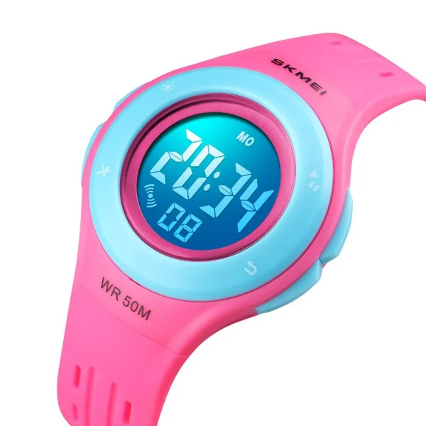 Дитячий годинник Skmei 1455PKBU Pink-Black фото 5