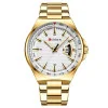 Чоловічий годинник Curren 8375 Gold-White фото 2