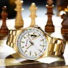 Чоловічий годинник Curren 8375 Gold-White фото 5