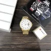 Чоловічий годинник Curren 8375 Gold-White фото 6