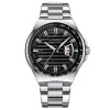 Чоловічий годинник Curren 8375 Silver-Black фото 2