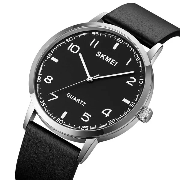 Жіночий годинник Skmei 1890SIBK Silver-Black фото 3