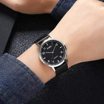 Жіночий годинник Skmei 1890SIBK Silver-Black