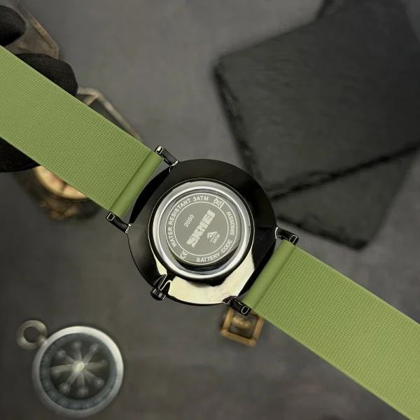 Жіночий годинник Skmei 2050AG Army Green фото 8