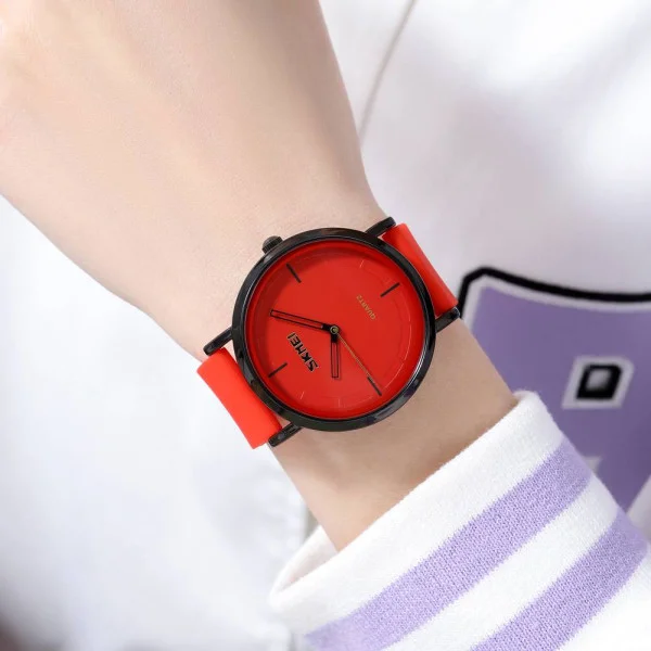 Жіночий годинник Skmei 2050RD Red фото 5
