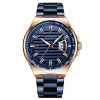 Мужские часы Curren 8375 Blue-Cuprum фото 2