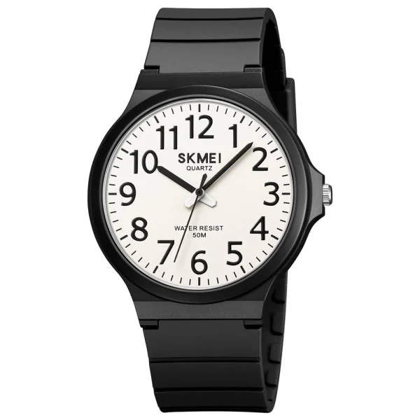 Чоловічий годинник Skmei 2108BKWT-AC Black White-AC фото 1