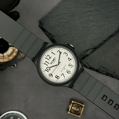 Чоловічий годинник Skmei 2108BKWT-AC Black White-AC