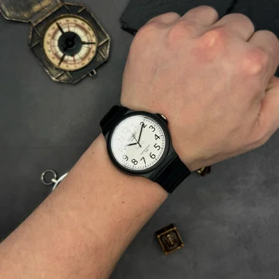 Чоловічий годинник Skmei 2108BKWT-AC Black White-AC