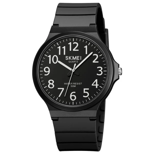 Чоловічий годинник Skmei 2108BKBK-AC Black Black-AC фото 1