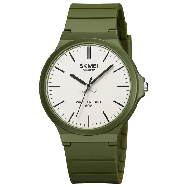Чоловічий годинник Skmei 2108AG Army Green фото 1