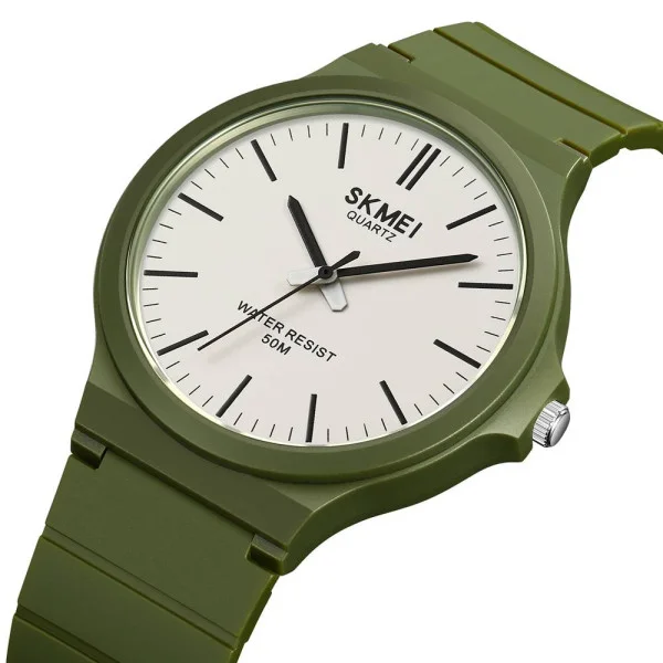 Чоловічий годинник Skmei 2108AG Army Green фото 3