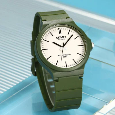 Чоловічий годинник Skmei 2108AG Army Green
