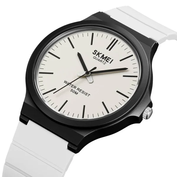 Чоловічий годинник Skmei 2108BKWT Black-White фото 3