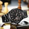 Чоловічий годинник Curren 8375 All Black фото 3