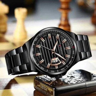 Чоловічий годинник Curren 8375 All Black