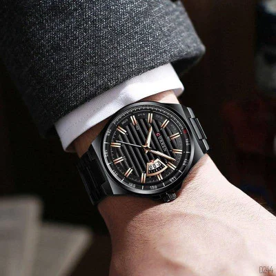 Чоловічий годинник Curren 8375 All Black
