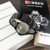 Чоловічий годинник Curren 8375 All Black фото 6