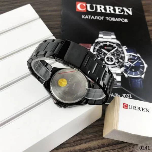 Чоловічий годинник Curren 8375 All Black фото 6
