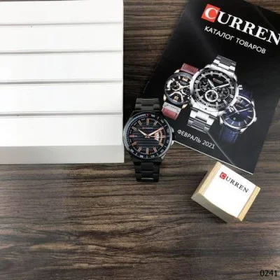 Чоловічий годинник Curren 8375 All Black