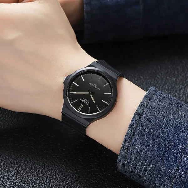 Чоловічий годинник Skmei 2108BKSI Black-Silver фото 5