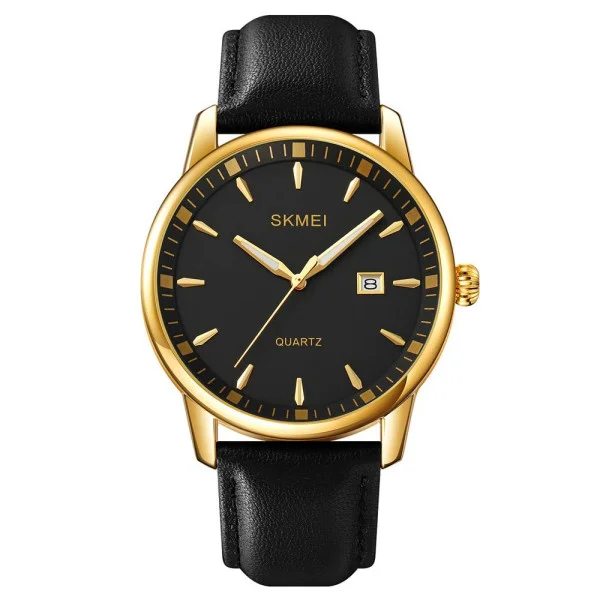 Чоловічий годинник Skmei 2121GD Gold фото 1
