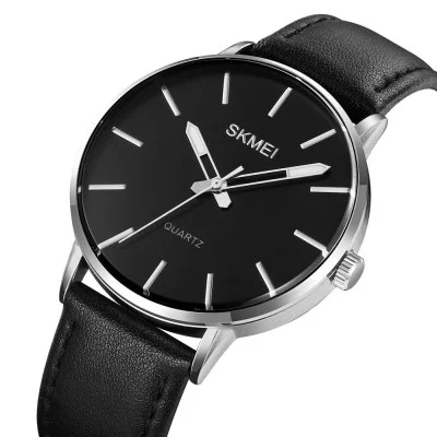 Чоловічий годинник Skmei 2074SIBK Silver-Black