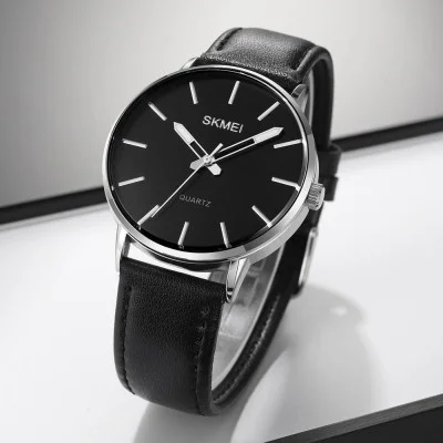 Чоловічий годинник Skmei 2074SIBK Silver-Black