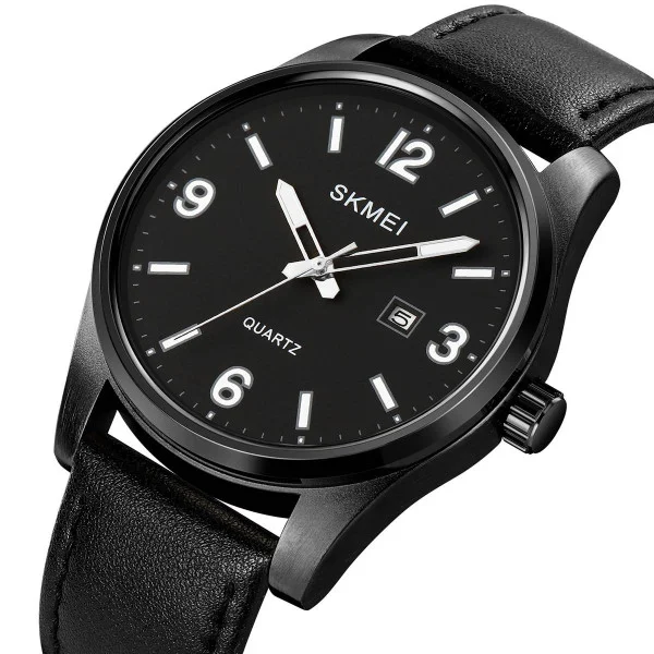 Чоловічий годинник Skmei 2067BK Black фото 3