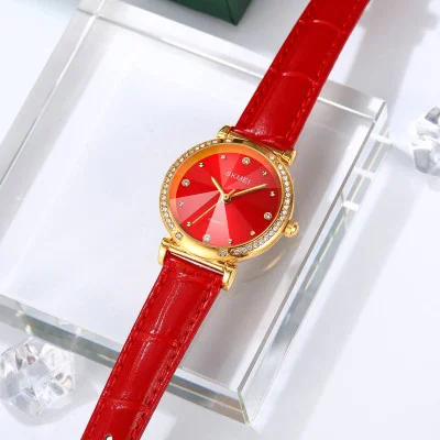 Жіночий годинник Skmei 2072RD Red