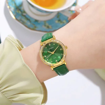 Жіночий годинник Skmei 2072GN Green