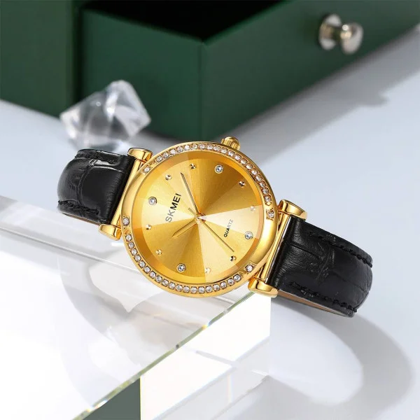 Жіночий годинник Skmei 2072GD Gold фото 5